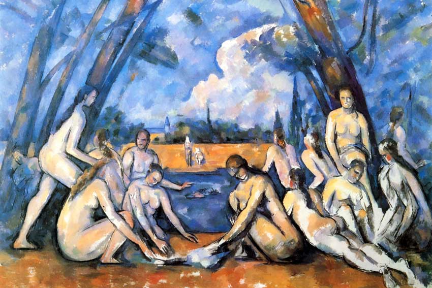 Paul Cezanne, Le grandi Bagnanti, 1905