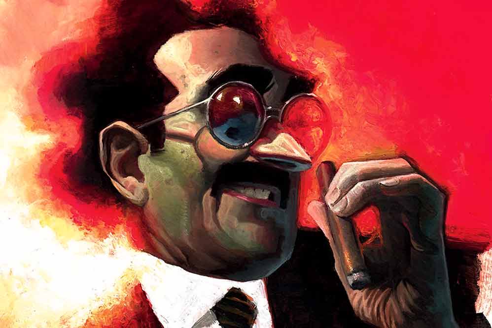 Dylan Dog presenta Grouchomicon il libro maledetto delle risate
